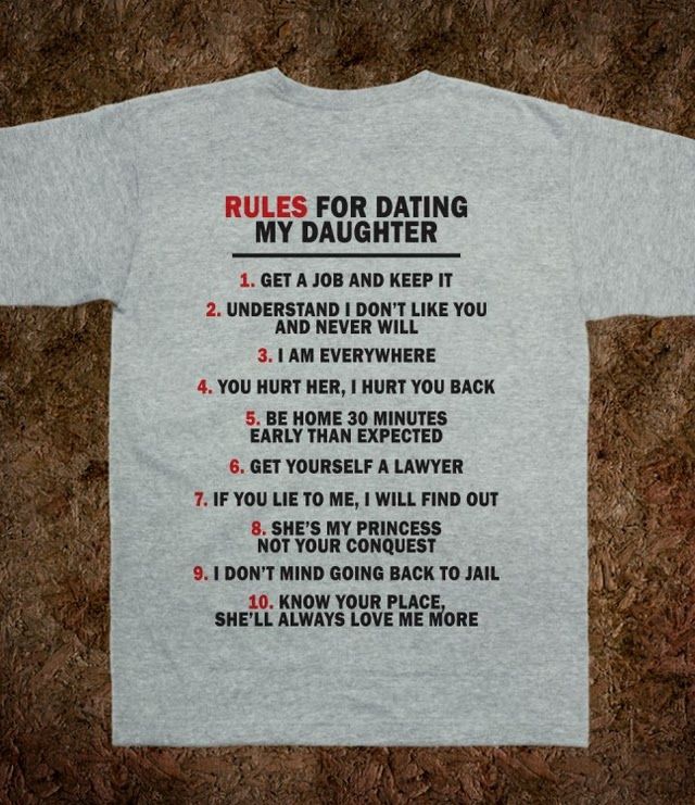 dating rules for my future self